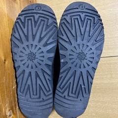 メンズ用ムートンブーツ26.0黒⭐︎の画像