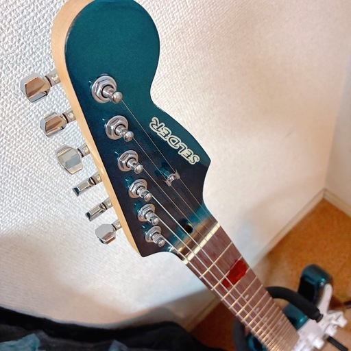 SELDER ブルーストラトキャスター ギター used SELDER ストラト