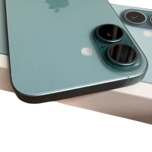 週末限定価格】極美品 iPhone 16 本体 ティール 128GB 純正バッテリー