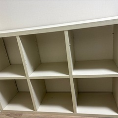 ホワイト本棚1/22まで の画像