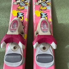 ジュニア スキー板 Hart 子供用 ピンク ストックセット 90cmの画像