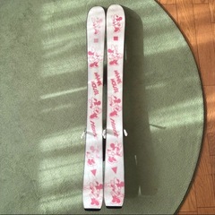 ジュニア スキー板 Hart 子供用 ピンク ストックセット 90cmの画像