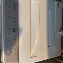 Panasonic洗濯機6kgの画像