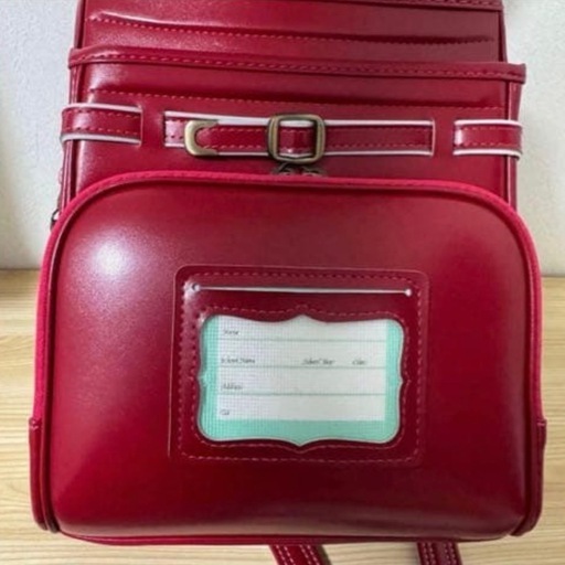 【新品未使用品】日本製未使用高級ランドセルクラリーノFレッド
