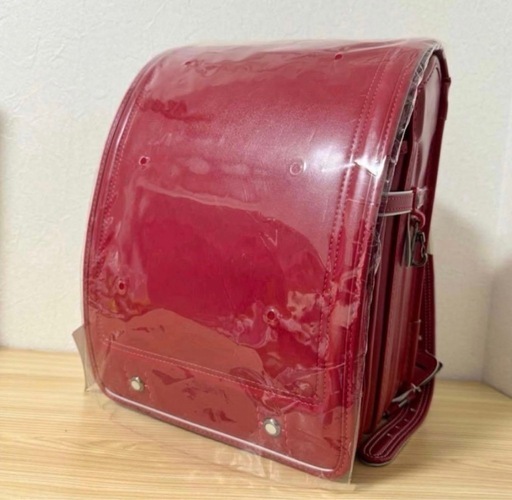 【新品未使用品】日本製未使用高級ランドセルクラリーノFレッド