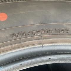 ランクル250 夏用タイヤ4本セットの画像