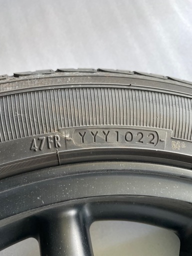 ファブレスヴァローネ MC-9 18インチ 2022年製タイヤホイール4本セット