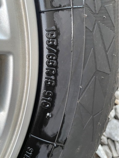 95/65R15 TOYO OBSERVE GIZ スタッドレス＋アルミ 4本セット