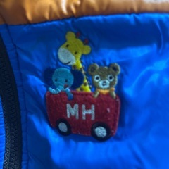 ミキハウス　ベストの画像