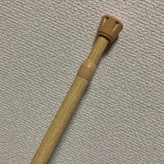 突っ張り棒とカーテンのセットの画像