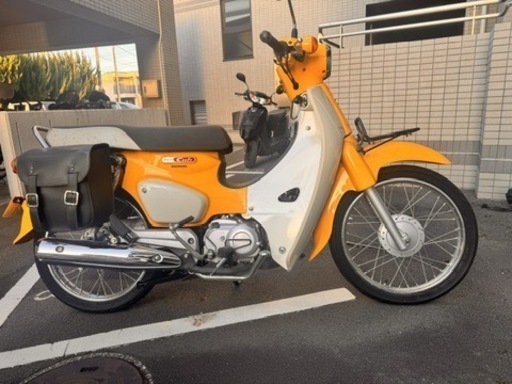 【 受付中】タイカブ110 低走行5177km 実動 二人乗り可 タンデムステップ付 フルノーマル