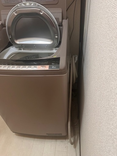 [引取者決定済] HITACHI  洗濯機(10kg:5kg)