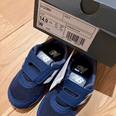 315 : 【新品未使用】new balance / キッズスニーカー14.0㎝の画像