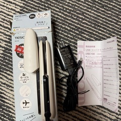 コンパクト　ヘアーアイロンの画像