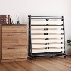 折りたたみ式 ベッドフレーム　シングルの画像