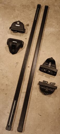 THULE ベースキャリア フット753 バー761 キット3017セット THULE ベースキャリア フット753 バー761 キット3017セット 【公式通販】