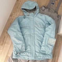 SUET スキーウェアセット 160 水色の画像