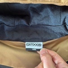 アウトドアダウンジャケット　Ｌサイズの画像