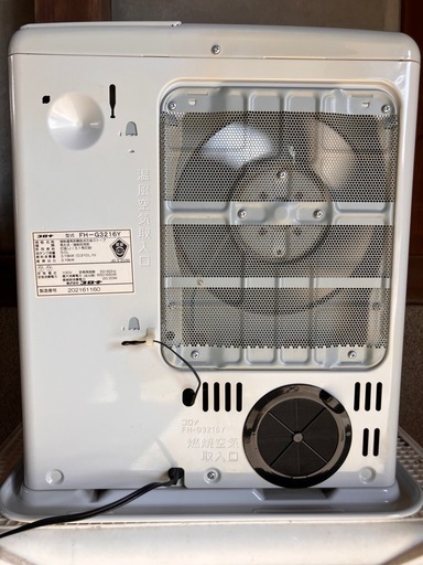コロナ 石油ファンヒーター FH-G3216Y 2016年製 (やよい) 大久保の季節