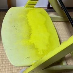 こども用椅子の画像