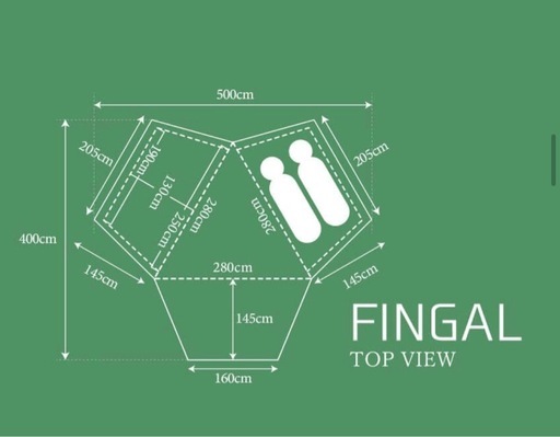 ハイランダー  ポップアップテント フィンガル 新品未開封品
