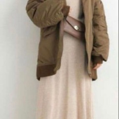 FRAMeWORKフレームワーク ロングMA-1 リバーシブル2WAYの画像