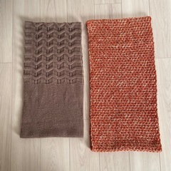 2枚セット　ネックウォーマー　マフラー　スヌードの画像