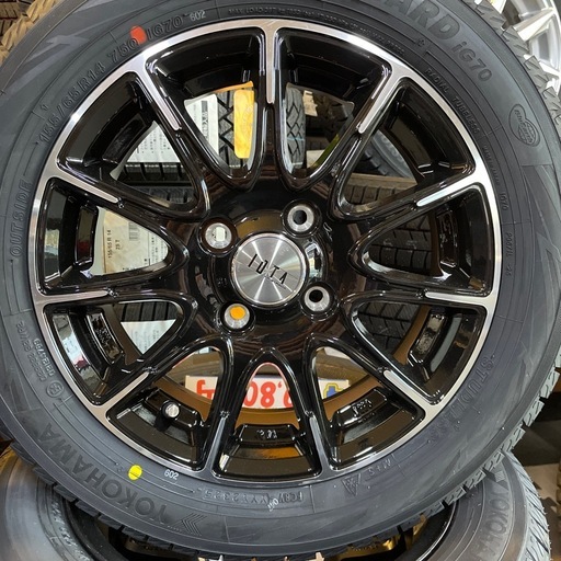 １５５／６５Ｒ１４　　スタッドレス４本セット　新品　軽自動車　在庫処分　早い方を優先してます。