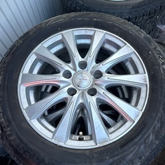 ホイールタイヤ　4本セット　冬タイヤ付き205/60R16の画像