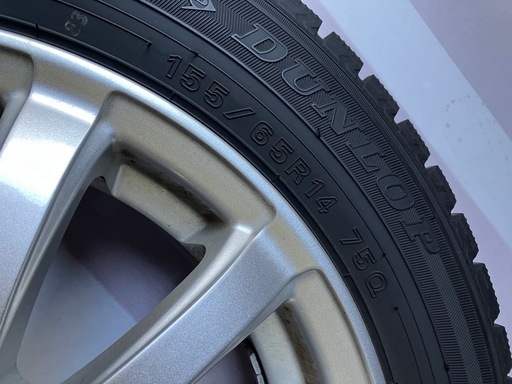 スタッドレスタイヤ 155/65R14