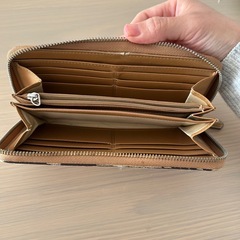 【決定】コーチ　花柄　長財布の画像