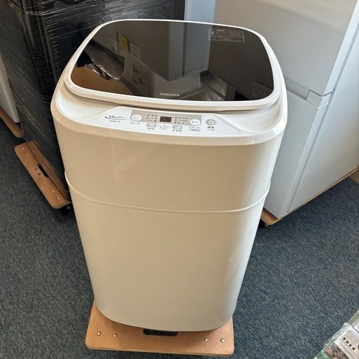 山善 コンパクト洗濯機 3.8kg 2022年製