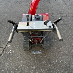 自走式　除雪機(取説付き)の画像