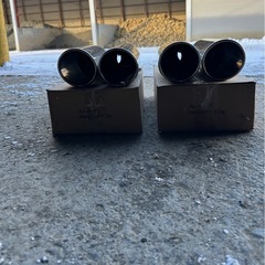 マフラーカッター100φデュアル4本出しの画像