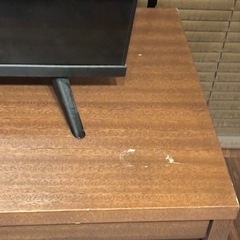 【値下げ】ウッド調 テレビボードの画像