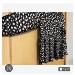 レオパード柄ブラウスの画像