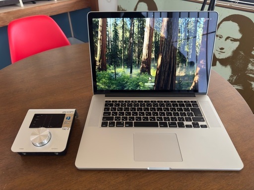 MacBook Pro 15 Mid 2015 i7 16GB SSD512GB ZOOM TAC-2セット