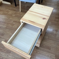 サイドキャビネット 無印良品 パイン材 ナチュラルの画像