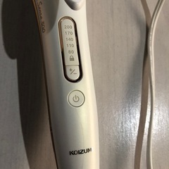 コイズミ　ヘアアイロン　2021年製の画像