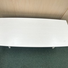 折りたたみテーブル　ホワイト　木製　家具　インテリアの画像