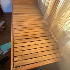 シングルベッド　ハンドメイドの画像