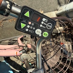 ヤマハナチュラ26インチ電動自転車ピンク色の画像