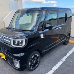 🌈希少グレード ワンオーナー 高年式 低走行 両側パワースライド ターボ 最上級グレード レジャーエディション 記録簿有り ウェイクの画像