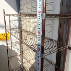 スチールラック5段　取りに来れる人のみの画像
