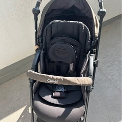 1/25まで。　ベビーカー（0歳〜）ヴィータカーキ（KA）。コンビ ホワイトレーベル スゴカルSwitch plus エッグショック ロッタ AQ（アカチャンホンポ共同開発商品）の画像