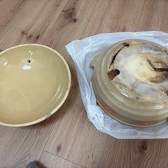 【決まりました】土鍋（桜柄）の画像