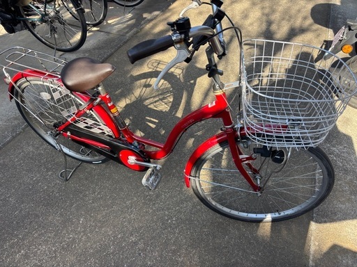 自転車24インチ　チャリ　ギヤ無