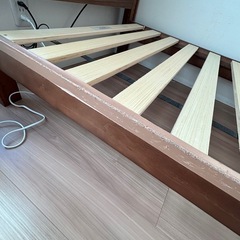 ニトリ すのこベッドフレーム　スピース3の画像