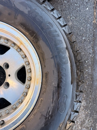 「特定の方への専用出品です」スタッドレス4本 YOKOHAMA iceGUARD 265/70R15 トレードでも可