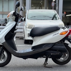 【美車•程度良好】YAMAHA JOG SA36J ホワイト通勤通学に最適!の画像